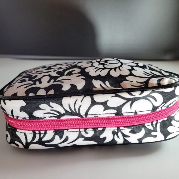 MODELLA FLORAL PRINT DESIGN MAKEUP COSMETIC BAG - Picture 7 of 13